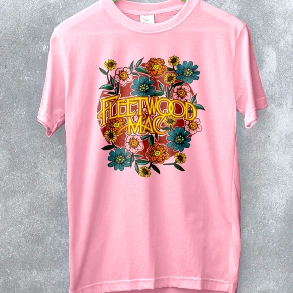 Fleetwood Mac Other - Pink Fleetwood Mac Graphic T-Shirt